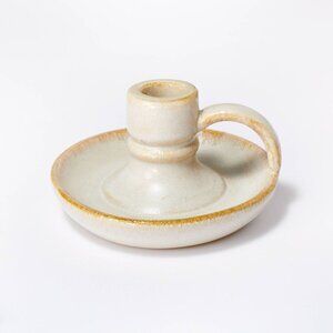Threshold Studio McGee Ceramic Taper Holder Cream - Target